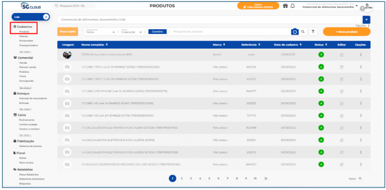 SGCloud: Visão geral do sistema de gestão – Central de Ajuda SG Sistemas