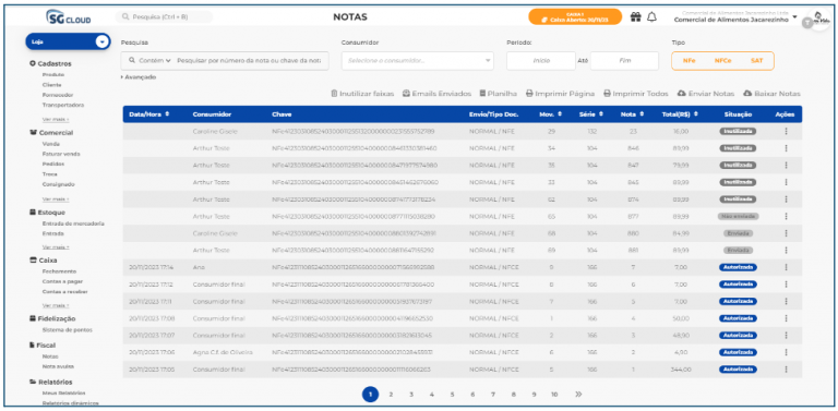 SGCloud: Visão geral do sistema de gestão – Central de Ajuda SG Sistemas